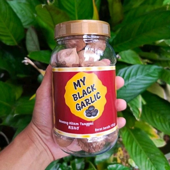 

Black Garlic Tunggal 125 Gram - Bawang Hitam Tunggal 125 Gram - Fresh From Machine