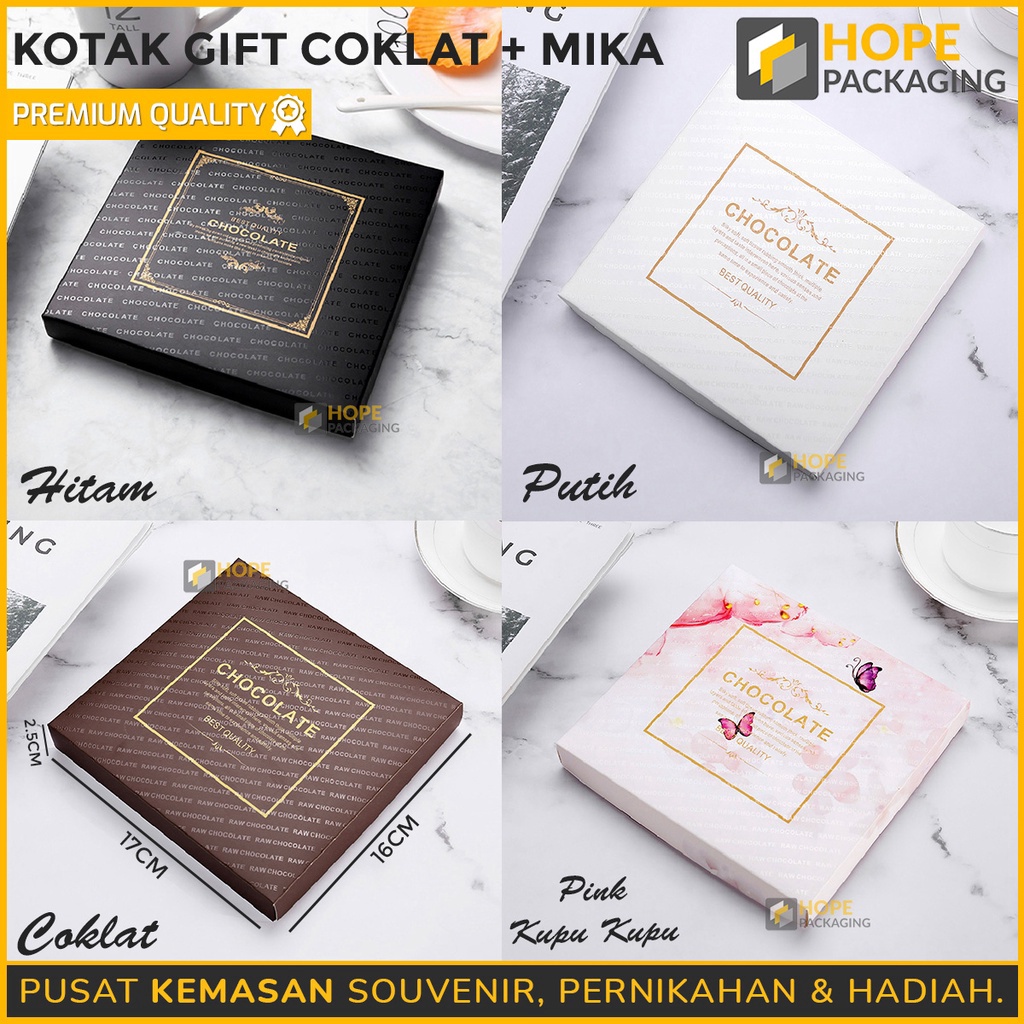 

RESTOK GAN Kotak Gift Coklat Valentine Mika Tray Bento Kotak Brownis Kue Bolu Coklat Kemasan Alumunium Foil Coklat Kemasan Souvenir Valentine Kotak Coklat Gift Box Hampers Tempat Coklat Mini Kecil