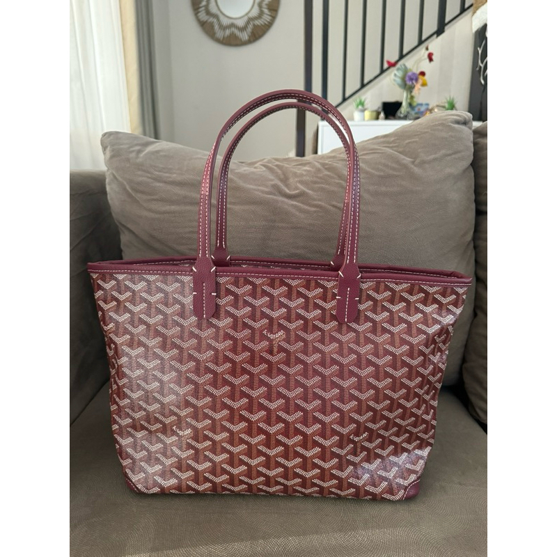 Goyard Artois PM Burgundy
