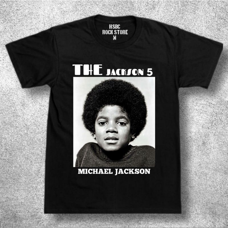 Tshirt Michael jackson The jackson 5 premium catton