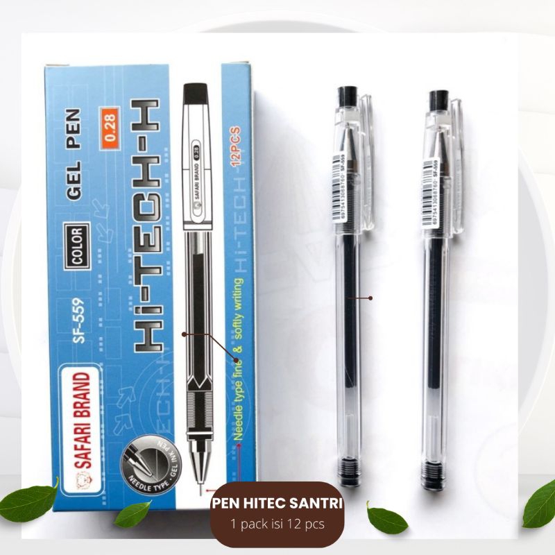 

PULPEN HITEC H SAFARI 1 PACK 12 PCS