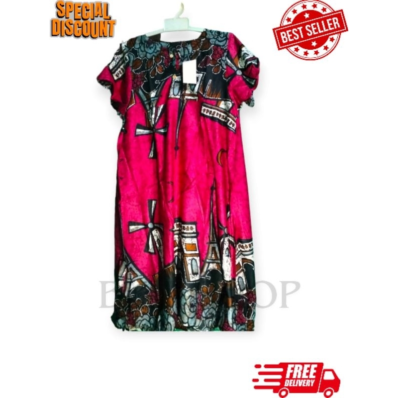 Promo Paket Daster Luna 100 Dapat 3Pcs/Daster Luna/Daster Pendek Busui/Daster Cantik