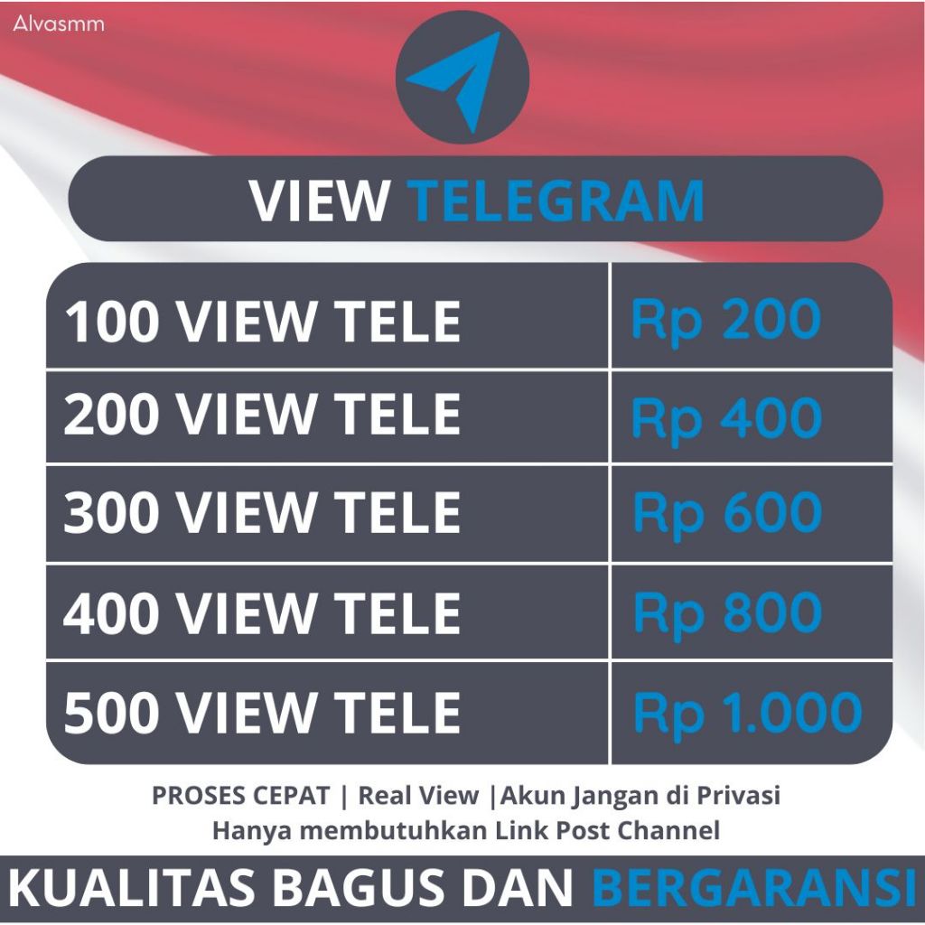 VIEW TELEGRAM POST MURAH
