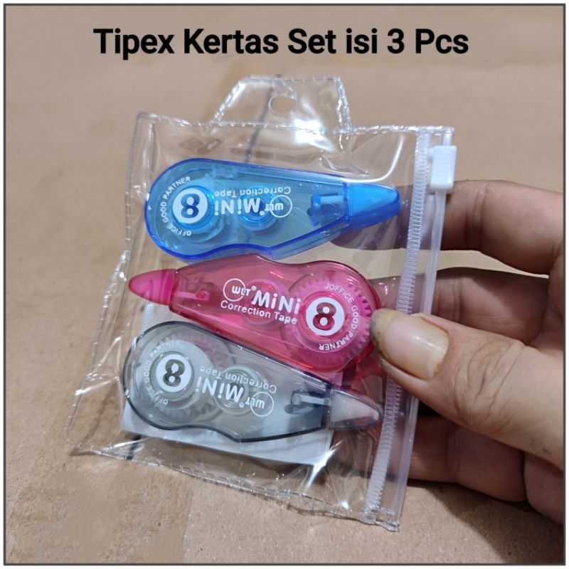 

Tipex Kertas Set isi 3 Pcs