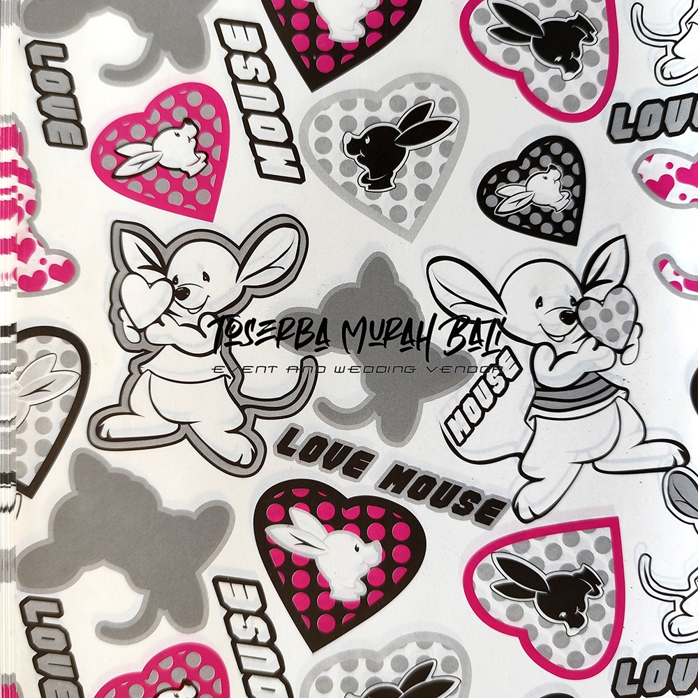 

KERTAS KADO IMPORT LOVE MOUSE