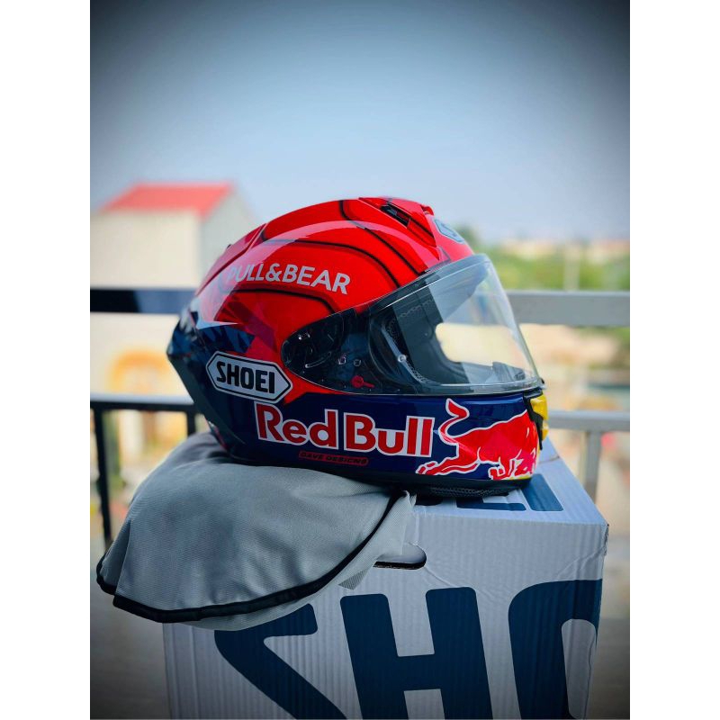 Helm Shoei X15 Marquez Helm Motor Shoei XSPR Pro Marquez Red Bull Helm Fullface Helm Motor