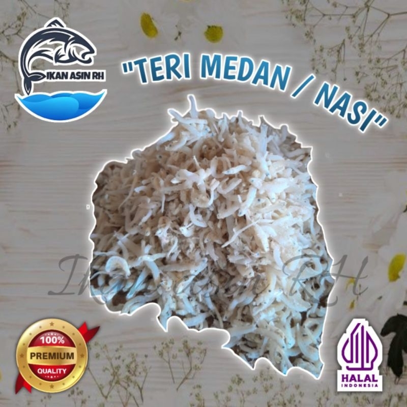 

IKAN ASIN TERI MEDAN/TERI NASI SUPER 500GR