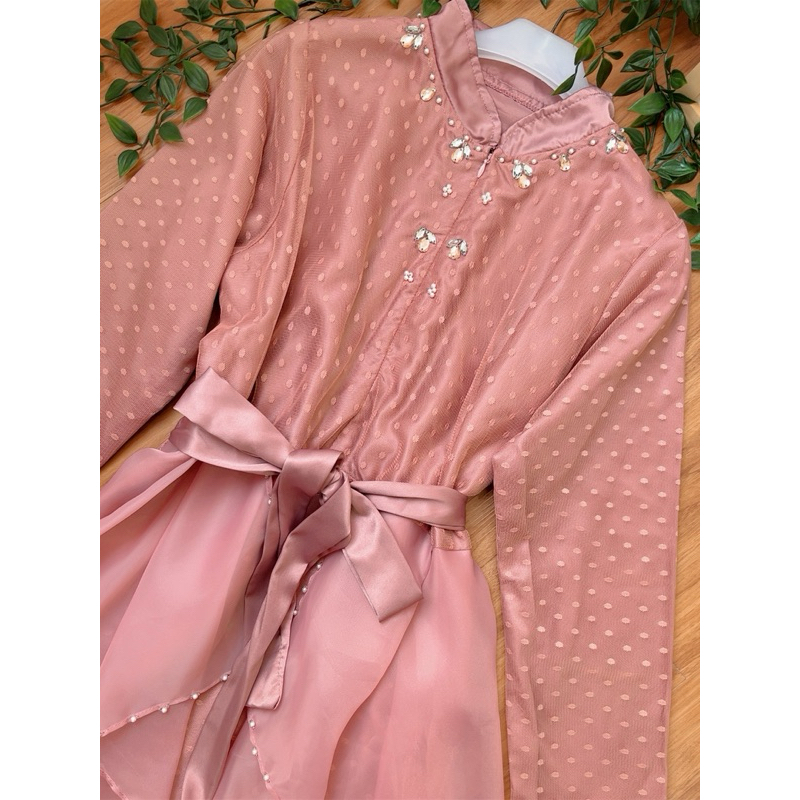 Gamis Dress Cantik bahan Satin/Dress Satin/Gamis Satin