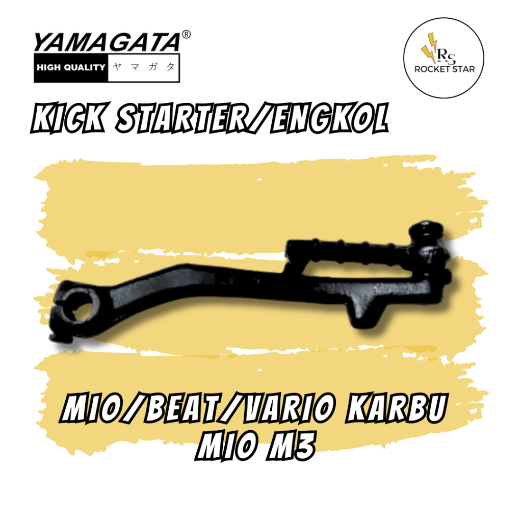 Yamagata Pedal Kick Starter Engkolan Starter Mio/Beat/Vario Karbu Mio M3