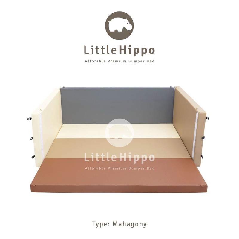 little hippo preloved bumper bed baby matras