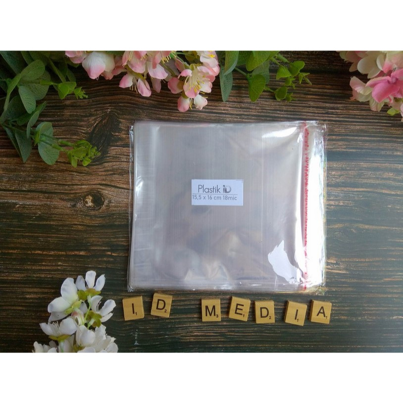 

15,5 x 16 cm Plastik Kaca | Plastik Opp | Plastik Bakery | Plastik Undangan