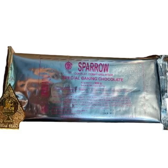 

Coklat Compound Blok SPARROW Batang 500gr Special Baking Chocolate 1pcs