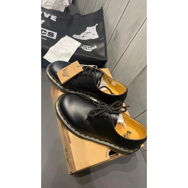 Preloved Docmart 1461 Black Smooth Original