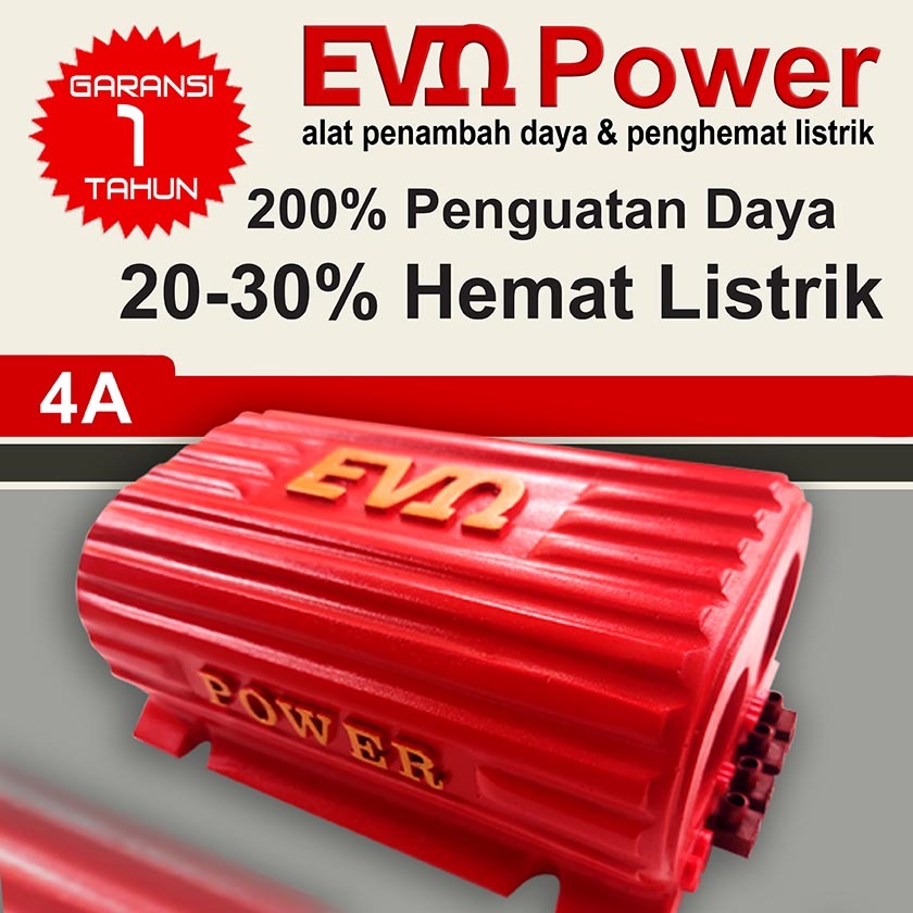Alat Peningkat Daya Listrik Evo Power 4A