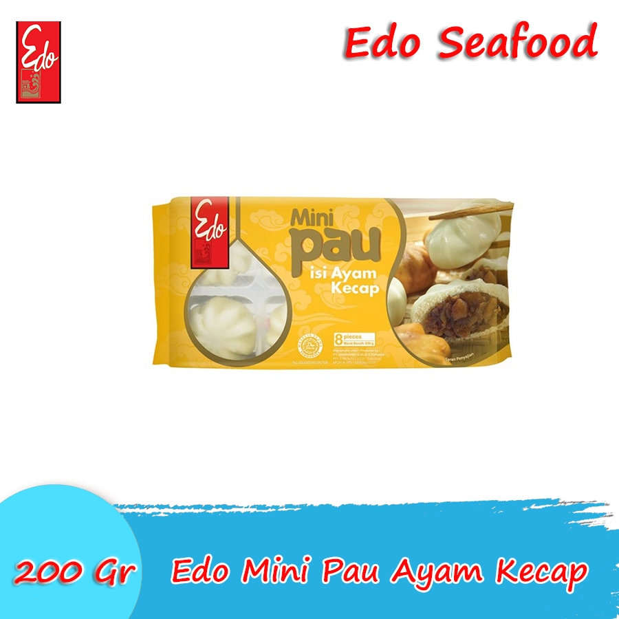 

Edo Mini Pau isi Ayam Kecap 200 Gr / Roti Pau Mini isi Ayam Kecap