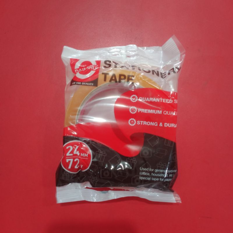 

STATIONERY TAPE DAIMARU SOLASI BENING 24MM X 72YARD