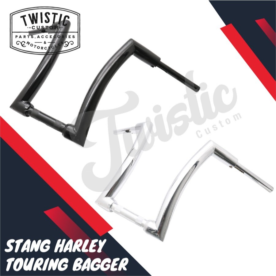 Stang Motor Ape Hanger Bagger 25 mm 1 inchi Harley Davidson Touring