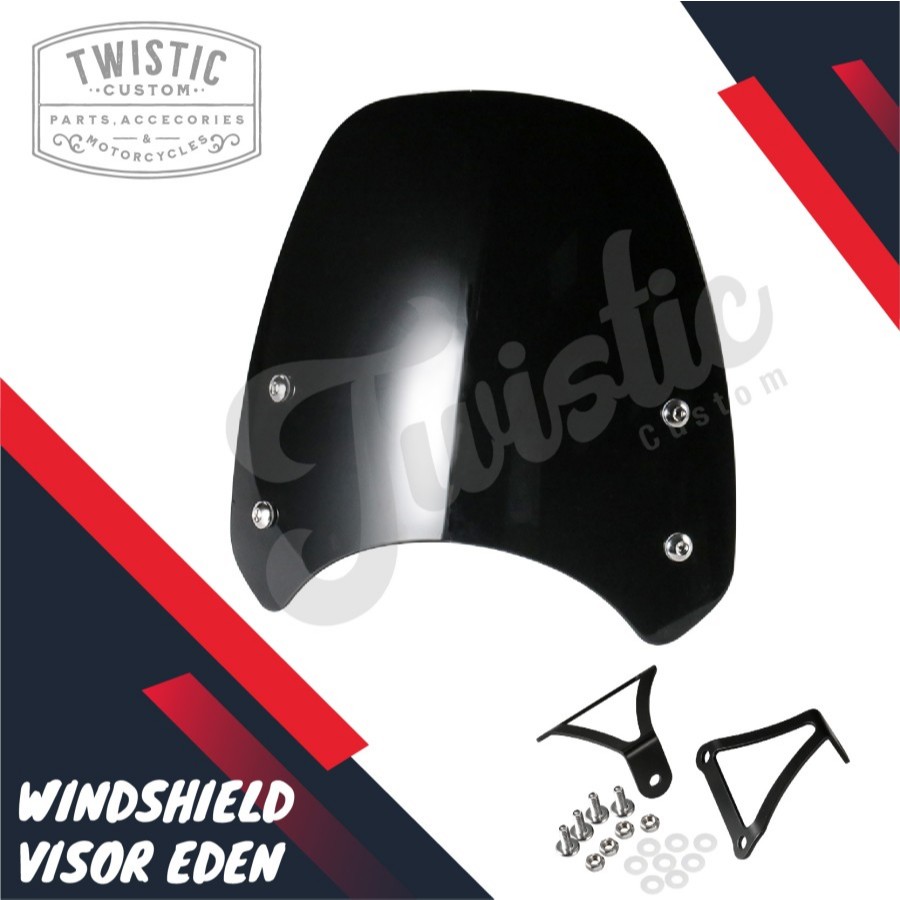 Cover Lampu Visor Windshield Eden Motor Honda CB650R