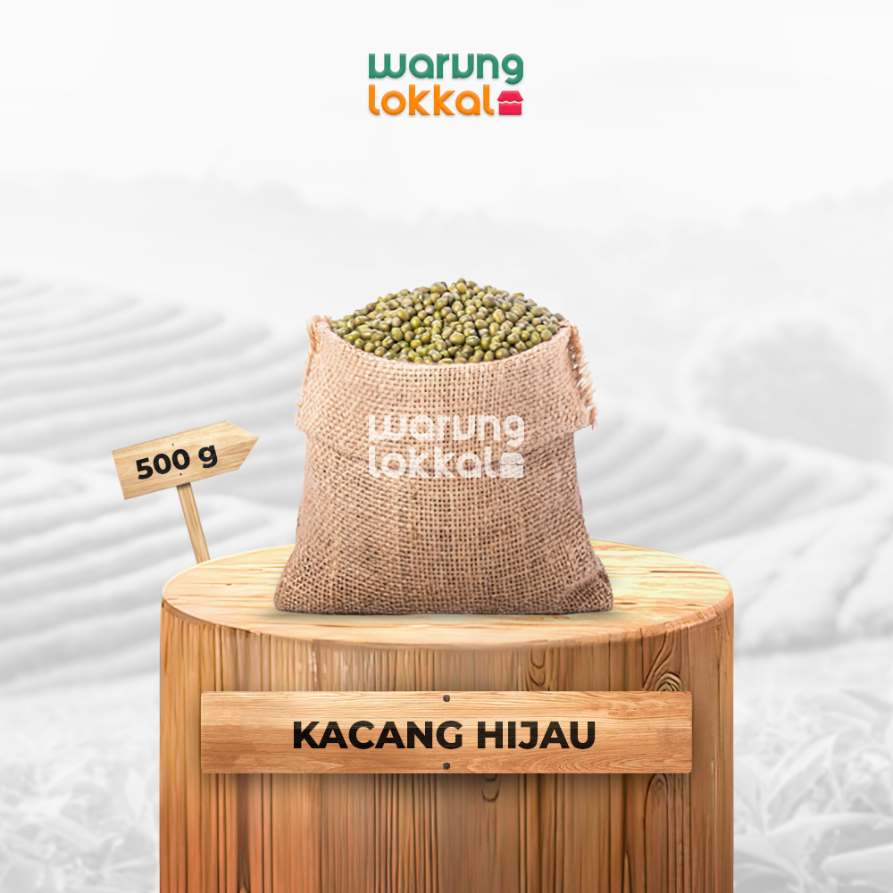 

Kacang Hijau 500g - Warung Lokkal