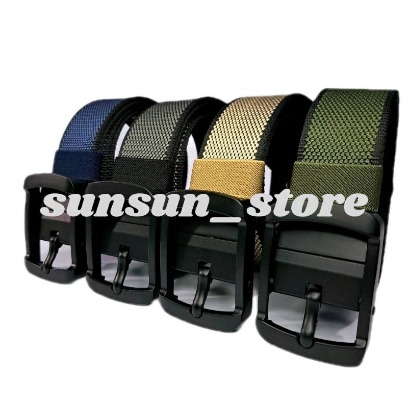 IKAT PINGGANG PRIA CANVAS BOLAK BALIK PREMIUM