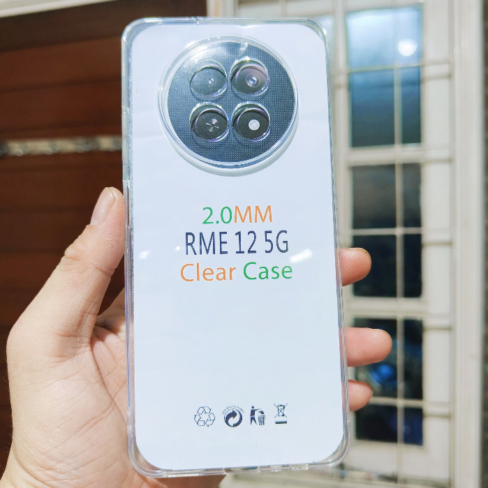 Case Realme 12 5G Case Softcase CLEAR HD CAMERA PROTECTION Case Casing Hp Realme 12 5G