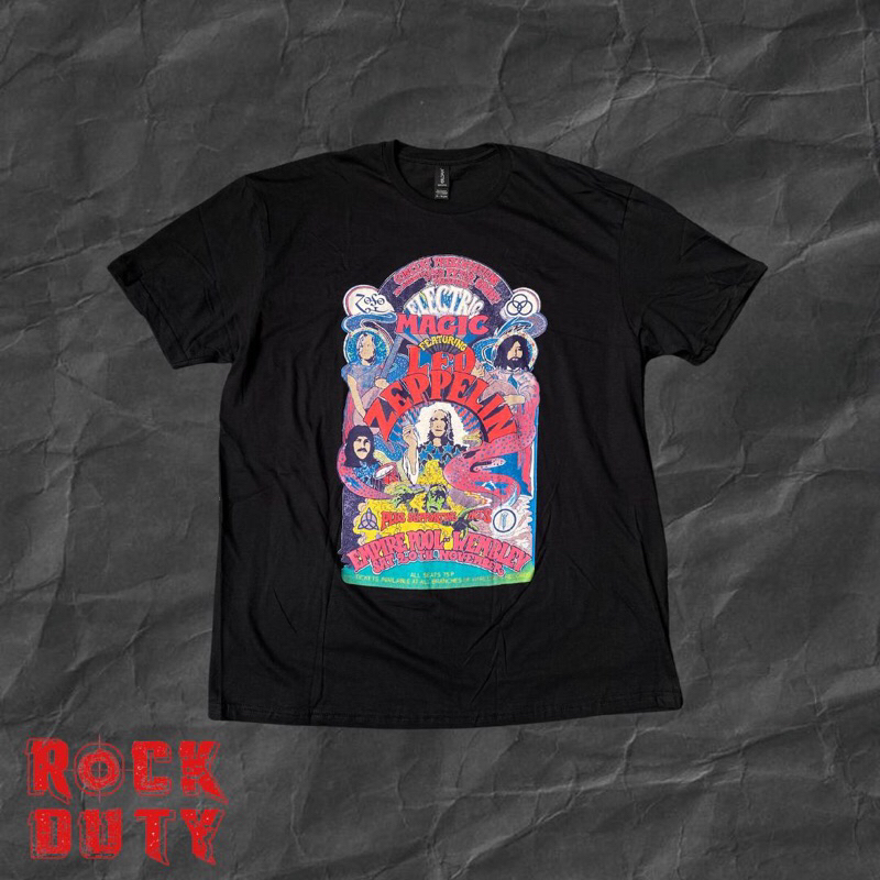 KAOS BAND LED ZEPPELIN - ELECTRIC MAGIC OFFICIAL MERCHANDISE