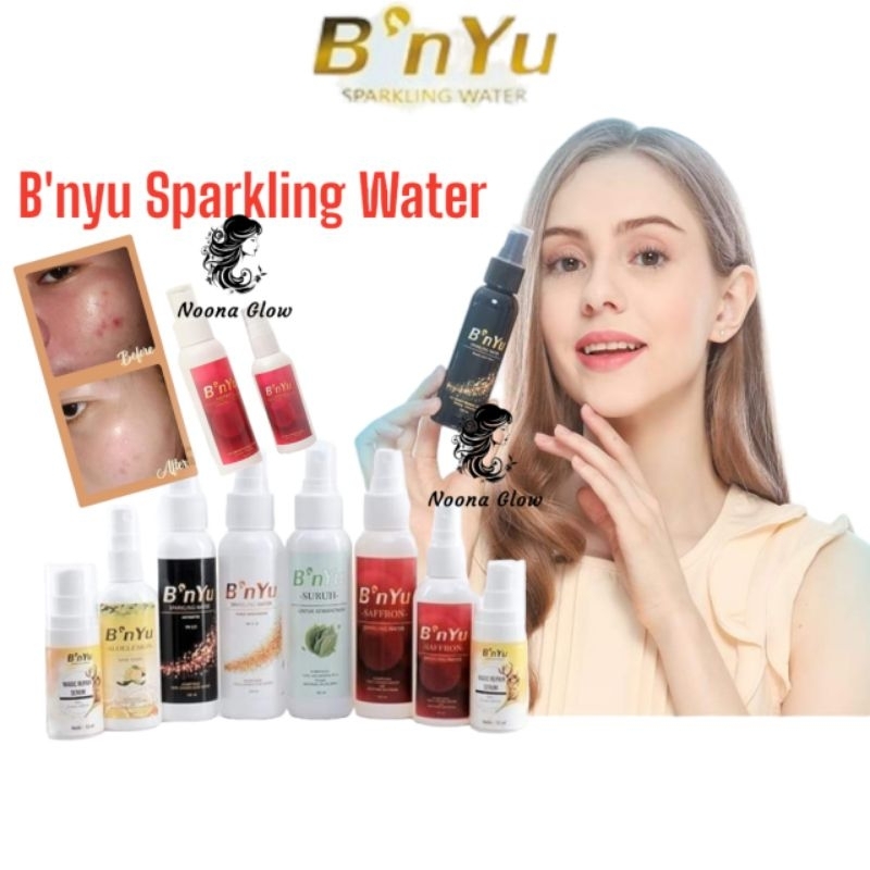 BNYU Saffron - Acid Water - Cream Brotowali - Serum Magic - Bnyu Toner