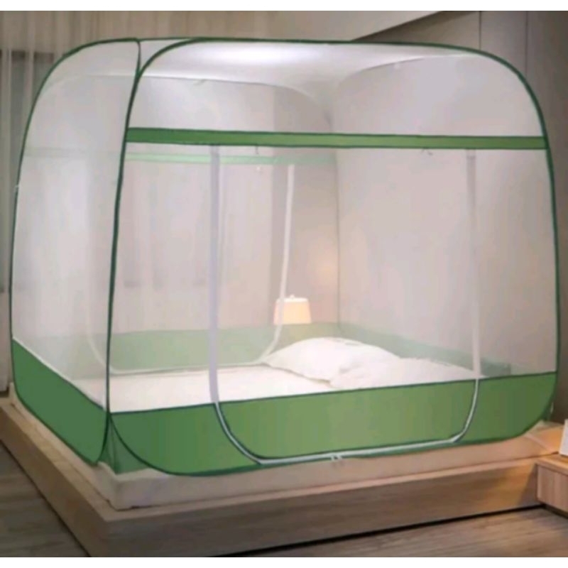 Kelambu 160x200 Kelambu 180x200 Selambu 200x200 Kelambu tidur lipat Kelambu tenda ukuran AST