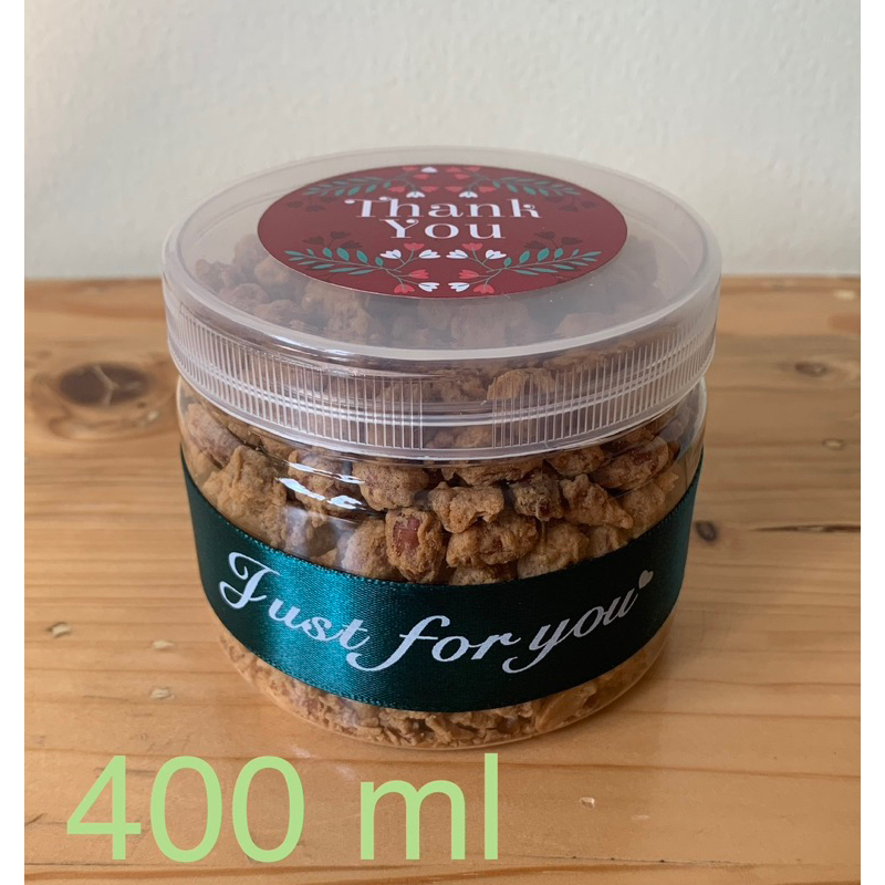 

Kacang Telor Medan Crispy Snack Cemilan Hampers Cantik Hantaran Gifts Murah Menarik Enak Toples 400ml
