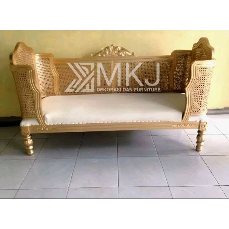 sofa pelaminan rotan doyok/sofa pelaminan jati/kursi pelaminan/kursi rotan