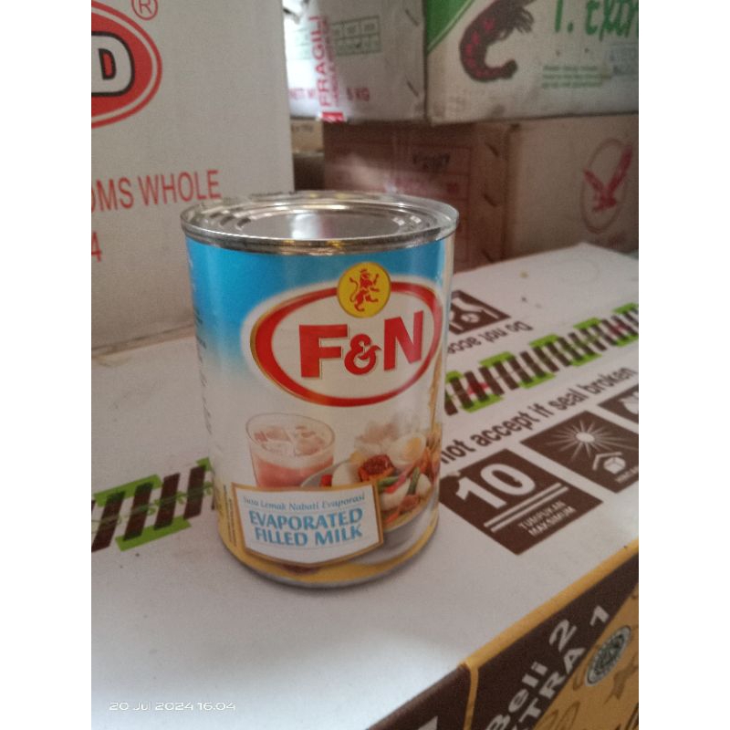 

Susu evaporasi brand F&N 1 kaleng