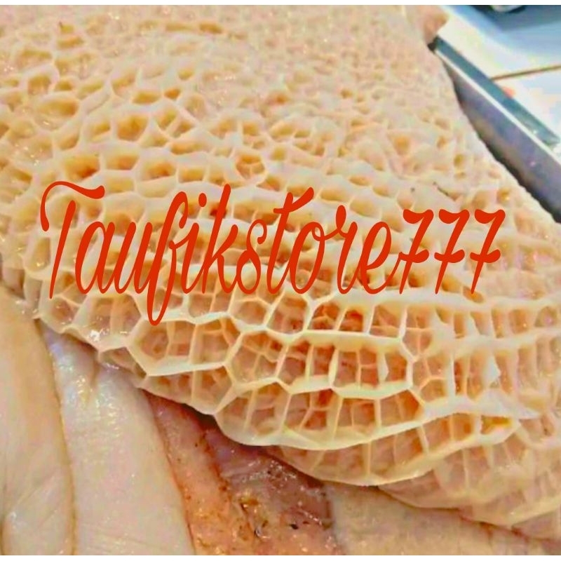 

Babat Sapi Putih Segar Fresh Lokal Import