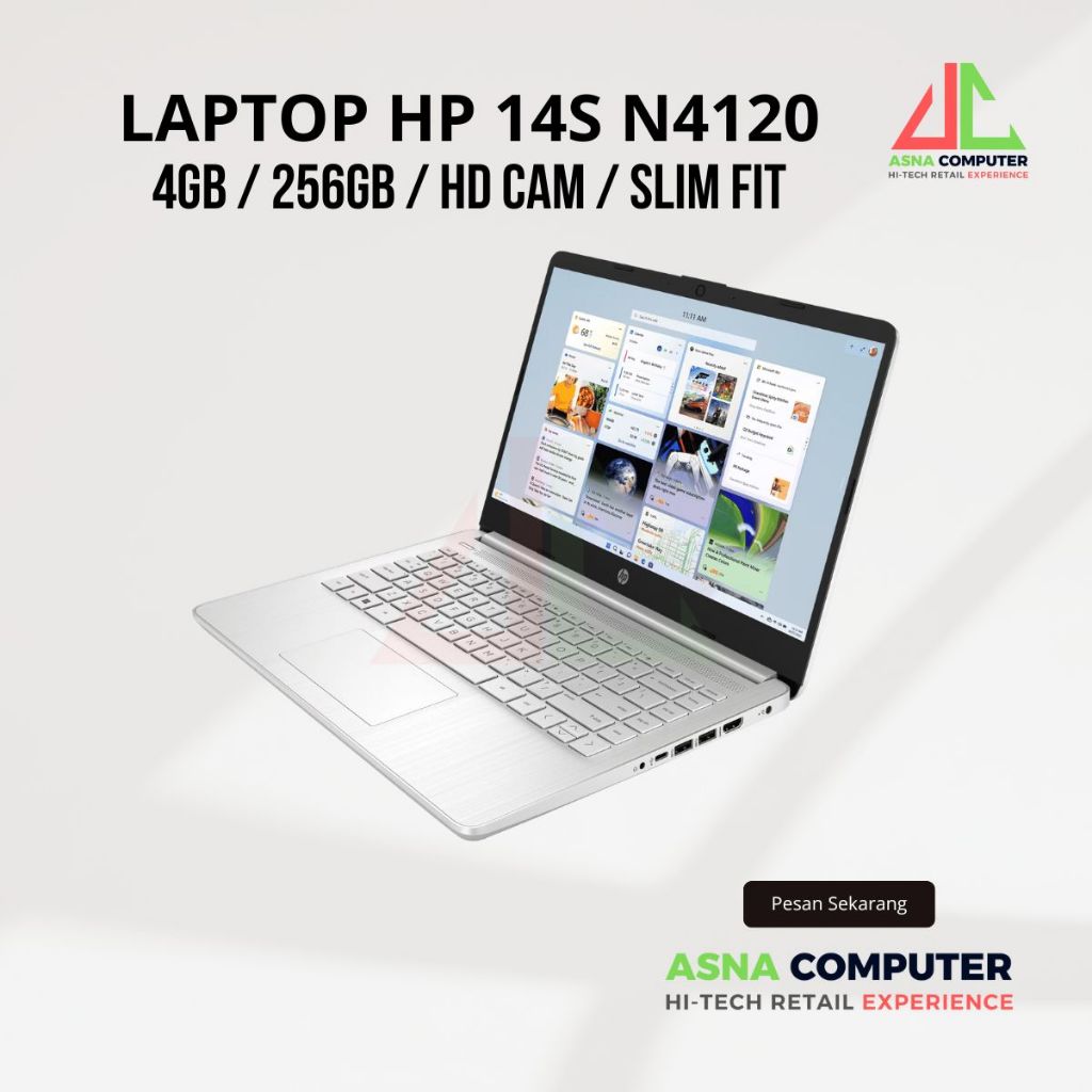 Laptop Bekas Siap Pakai Core i5 Ci5 Ci3 Netbook 14 Inch 12in Intel AMD