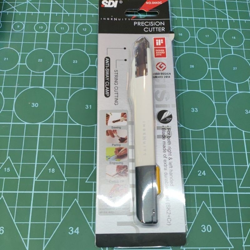 

HJK SDI 0443C Pisau Presisi Cutter 9 mm 30 Derajat Ingenuity Precision Knife 9mm