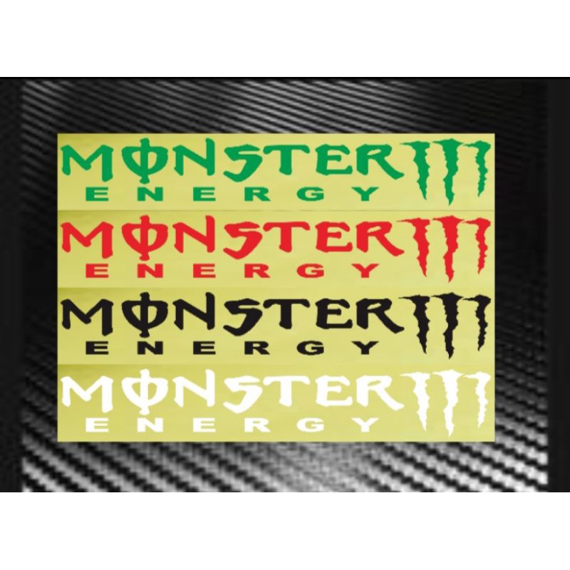 

stiker monster energi