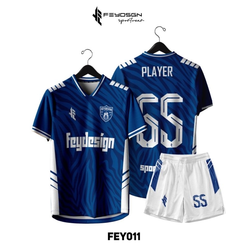 Jersey Futsal Full Printing Bebas Custom Design ( BISA SATUAN)