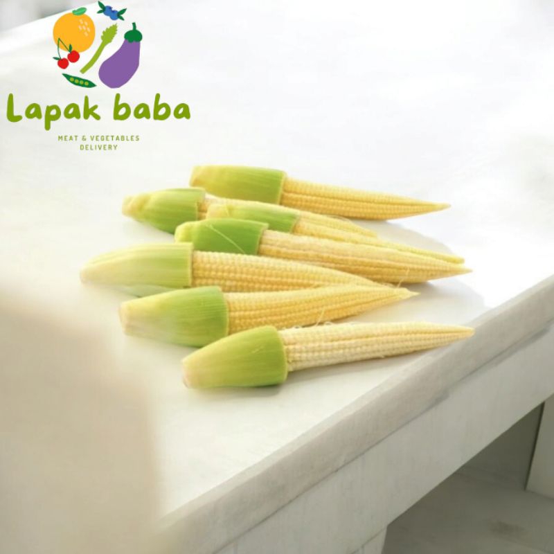 

PUTREN / JAGUNG MUDA / BABY CORN 250 GRAM