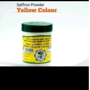 

Saffron Bubuk warna kuning