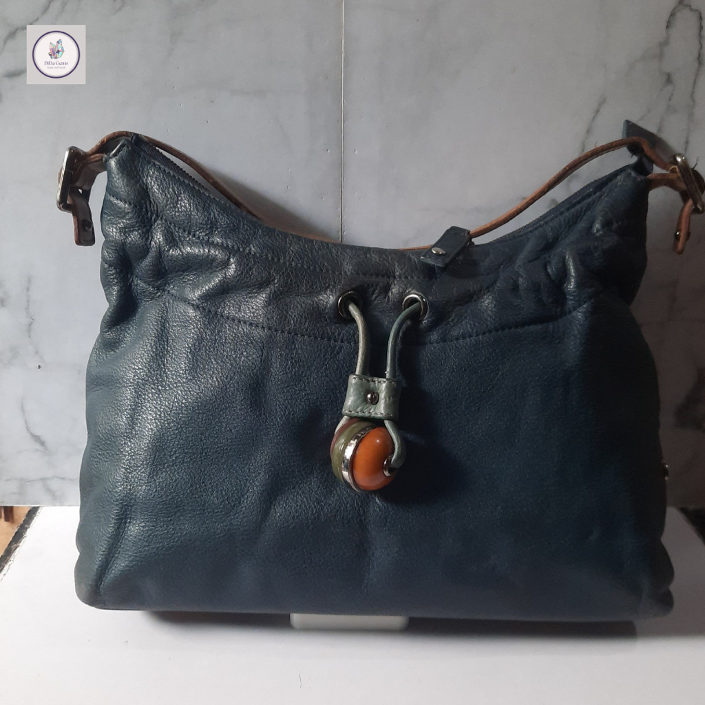 Jill by JillStuart Bag Kulit warna Biru