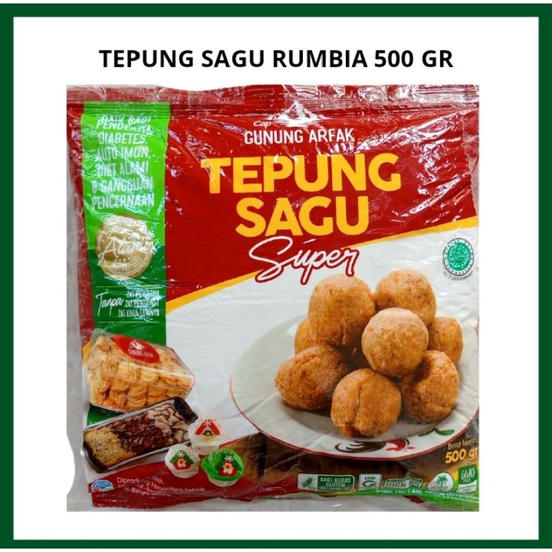 TEPUNG 500 GR SAGU RUMBIA