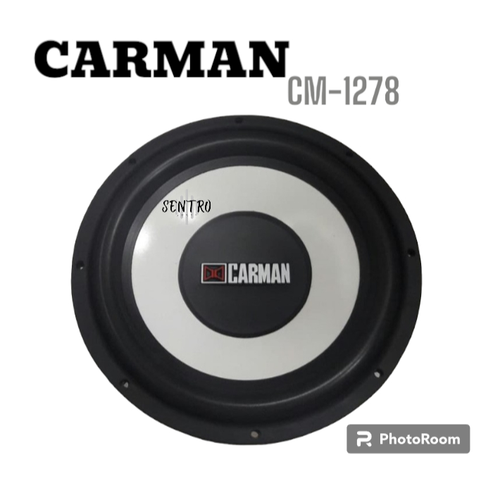 Subwoofer CARMAN CM-1278 subwoofer 12 inch carman