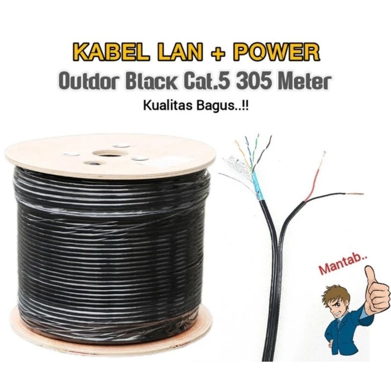 KAKO Kabel LAN + Power