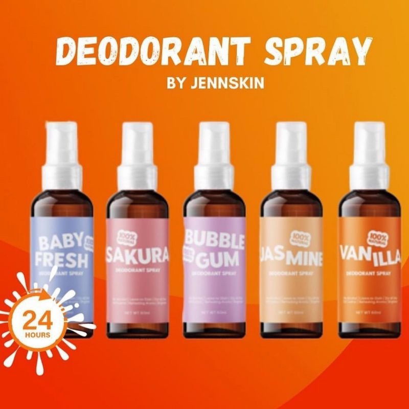 [BPOM] JENNSKIN NATURAL DEODORANT SPRAY / DEODORANT SPRAY JENSKIN