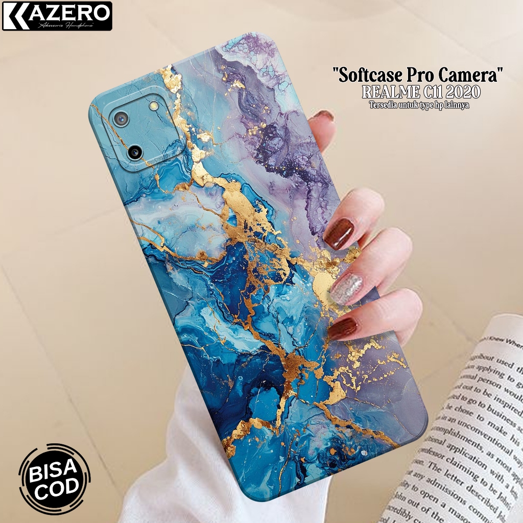 Case REALME C11 2020 - Fashion Case Abstrak - Softcase REALME C11 2020 - Silikon Pro Camera - Kesing