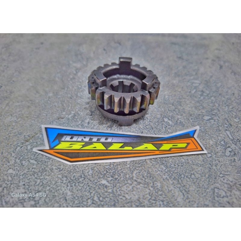 rasio RX KING gigi 5 sekunder mata 23