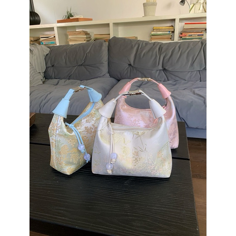 Tas Selempang Wanita Tas Tangan Cewek Handbag Shoulder Slingbag Kain Bordir GC 8862