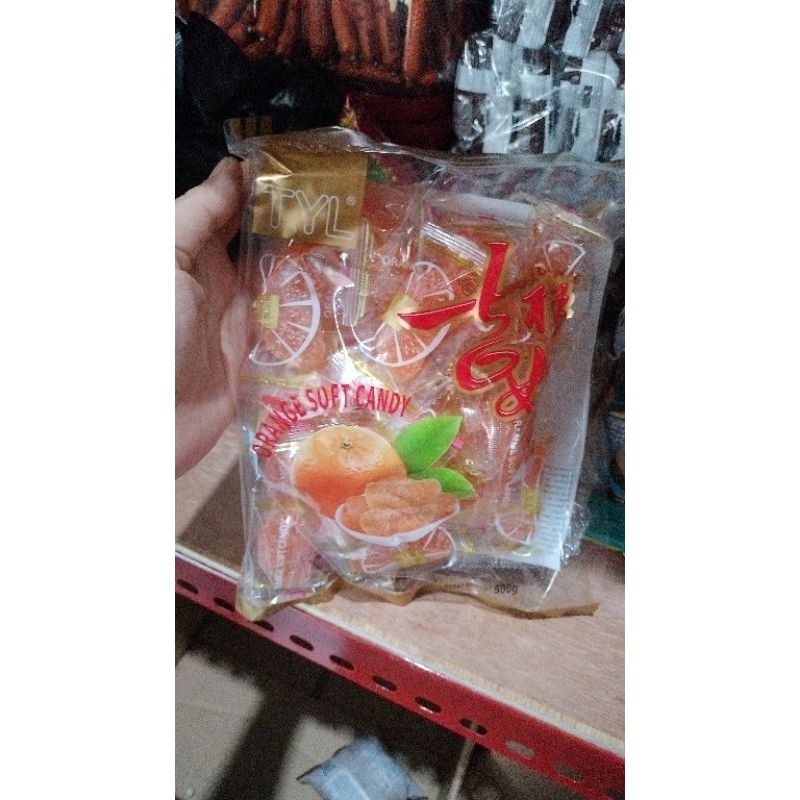 

jelly jeruk per pack isi 500gram