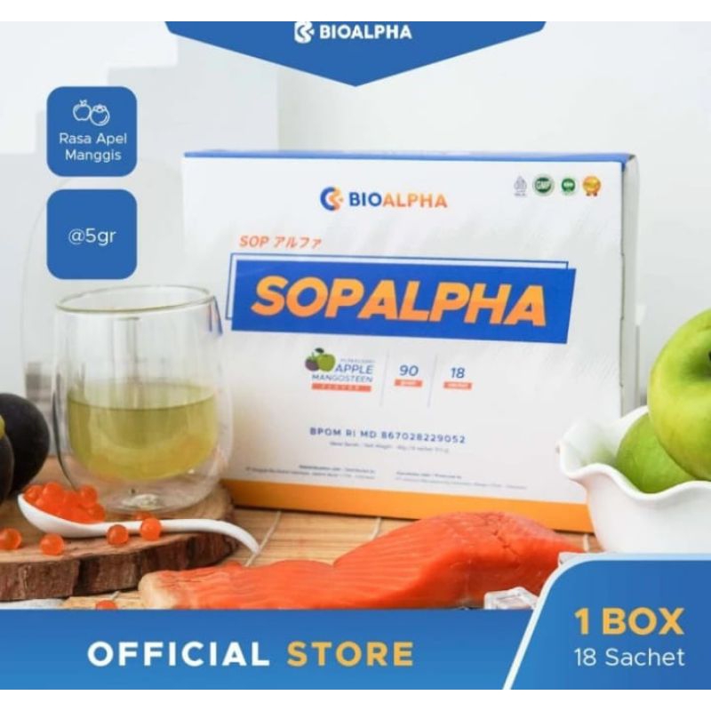 SOPALPHA Bioboost 1 Box isi 18 Sachet immune booster