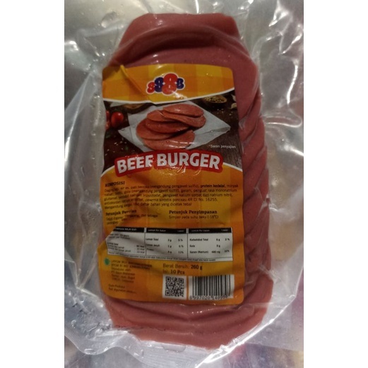 

8888 Beef Burger 240gram isi 10pcs