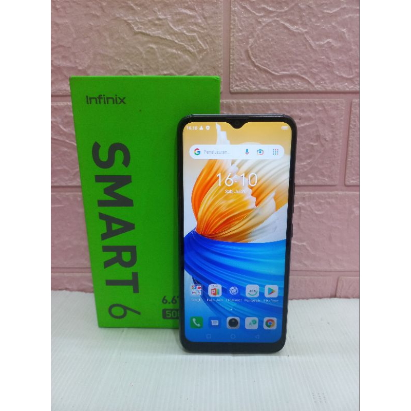 HP INFINIX SMART 6 4G RAM 3/64 GB SECOND MULUS